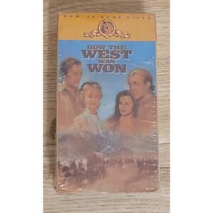How the West Was Won (VHS, 2-Tape Set) Pre-owned Untested Classic Western
